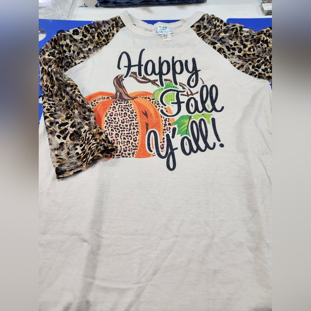 Happy Fall Y'all Pumpkin Shirt